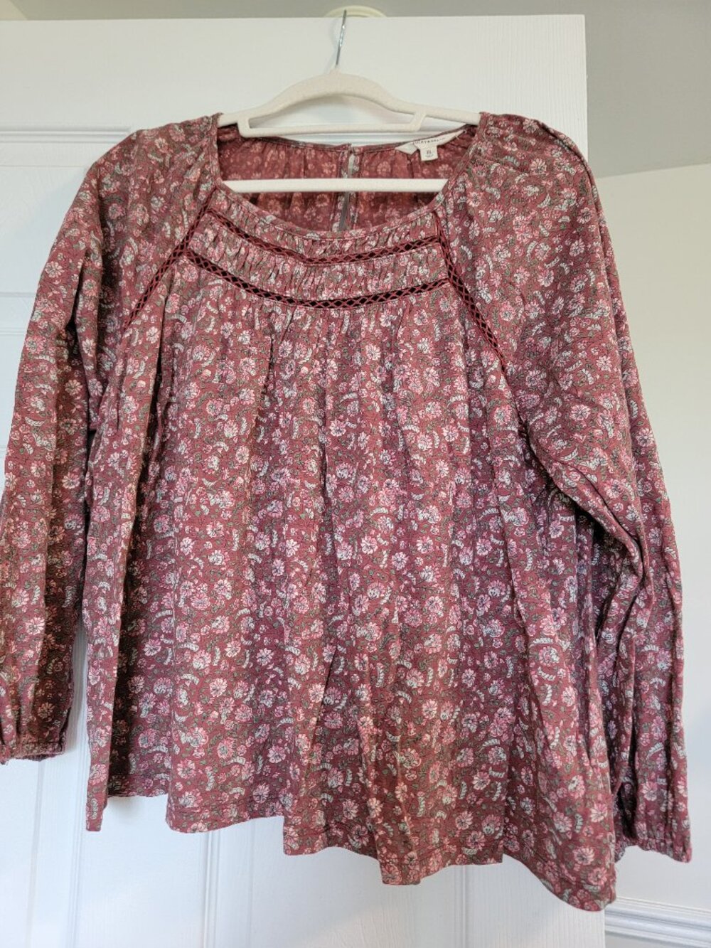 Lucky Brand LS knit top